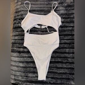 Victoria's Secret Women’s White Swimsuit